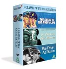 3 Classic World War 2 Naval Battles - The Battle Of The River Plate / In Which We Serve / We Dive At Dawn [1942]