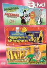 Pre-School: Animal Alphabet And Numbers, Diggers And Dumpers, Wild About Baby Animals [1999]