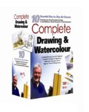 10 Pack: Complete drawing and watercolours (including Complete Drawing Course For Beginners Vol1, 2, Complete Drawing Course for Beginners Vol 3, 4, Complete Watercolours Seascapes 1 & five more) [200