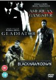 American Gangster/Gladiator/Black Hawk Down
