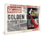 1966 World Cup DVD and Replica Daily Mirror Newspaper