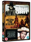 Westerns Triple -True Grit (1969), Once Upon a Time in the West, Shane [DVD]