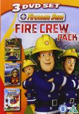 Fireman Sam: Fire Crew Pack (Pontypandy Gone Wild/Hero At Sea/Brave To The Core) [DVD]