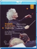 Various: Rattle Conducts (Nutcracker/ Piano Concerto No.3/ Sacre Du Printemps) [Blu-ray] [2010]