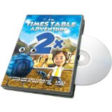 Times Table Adventure 2x Table : Journey to Calculus [Interactive DVD]