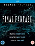Final Fantasy Triple (Kingsglaive: Final Fantasy XV, Final Fantasy: The Spirits Within, Final Fantasy VII: Advent Children)  [Blu-ray] [Region A & B & C]