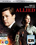 Allied (4K UHD Blu-ray + Blu-ray + Digital Download) [2016]