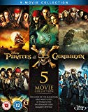 Pirates of the Caribbean 1-5 (Blu-ray) [2017]