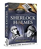 Sherlock Holmes - The Basil Rathbone Collection - 4 DVD & Bookazine BOXSET