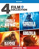 Godzilla & Kong 4-Film Collection [Blu-ray] [2021] [Region Free]