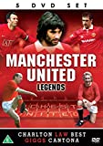 Manchester United Legends - 5 DVD SET Man Utd Football Club Legends Law Charlton Best Giggs Cantona
