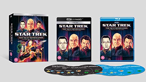 Star Trek: The Next Generation Movie Boxset 4K UHD [Blu-ray] [Region A & B & C]