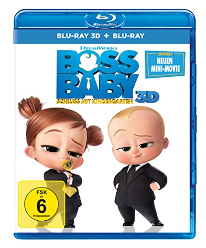 The Boss Baby - Schluss mit Kindergarten (3D): Blu-ray 3D + 2D