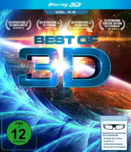 Best of 3D - Vol. 4-6 [Blu-ray] [Region A & B & C]