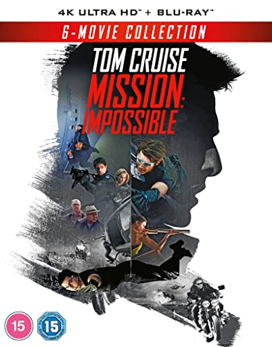 Mission: Impossible 6-Movie Collection 4K UHD [Blu-ray] [Region A & B & C]