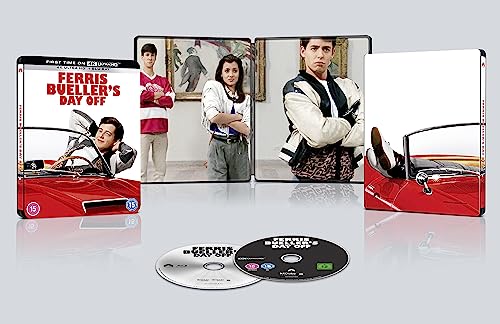 Ferris Bueller's Day Off 4K UHD + Blu-ray Steelbook [Region A & B & C]