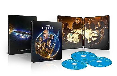 Star Trek: Picard - Season Three Steelbook [Blu-ray] [Region A & B & C]