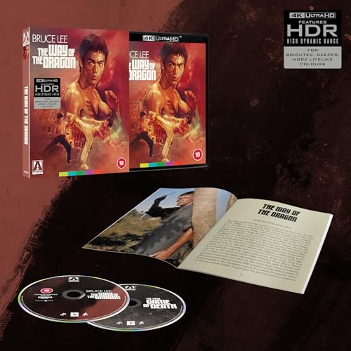 The Way of the Dragon Limited Edition 4K UHD [Blu-ray] [Region Free]