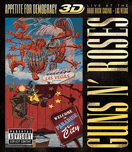 Appetite For Democracy 3D: Live At The Hard Rock Casino - Las Vegas [Blu-ray] [2014] [Region Free]
