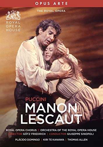 Puccini: Manon Lescaut [Robin Leggate; George Macpherson; Placido Domingo; Royal Opera House; Giuseppi Sinopoli] [Opus Arte: OA1342D] [DVD] [2022]