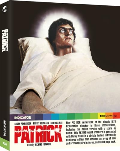 Patrick (Limited Edition 4K UHD) [Blu-ray] [1978] [Region Free]