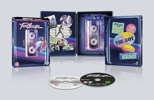 Footloose (1984) 4K UHD Steelbook [Blu-ray] [Region A & B & C]