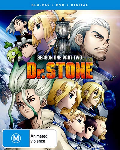 Dr. Stone: Season One - Part Two Blu-ray + DVD + Digital - BD Combo Pack [Blu-ray]
