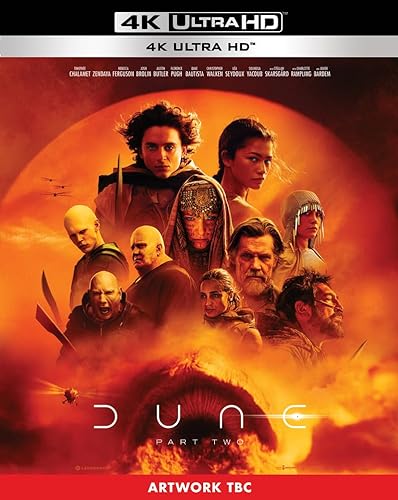 Dune: Part Two [4K Ultra HD] [2024] [Blu-ray] [Region Free]