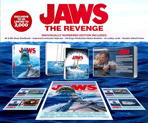 Jaws: The Revenge [Collector's Edition] [4K Ultra HD] [1987] [Blu-ray] [Region Free]