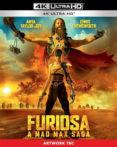Furiosa: A Mad Max Saga [4K Ultra HD] [2024] [Blu-ray] [Region Free]