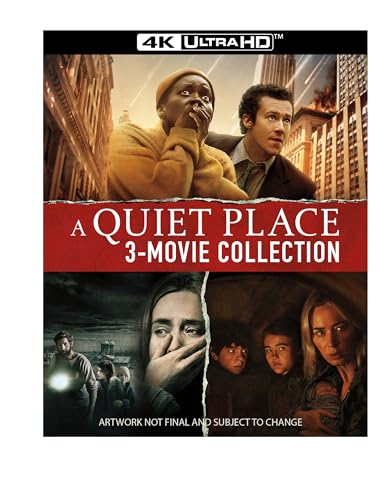 A Quiet Place 3-Movie Collection 4K UHD [Blu-ray] [Region A & B & C]
