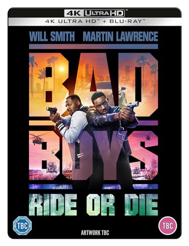 Bad Boys: Ride or Die 4K Ultra HD Steelbook [Blu-ray] [Region A & B & C]