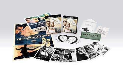 To Catch a Thief 4K UHD Collector's Edition [Blu-ray] [Region A & B & C]