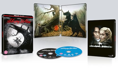 Sleepy Hollow 4K UHD Steelbook [Blu-ray] [Region A & B & C]