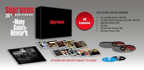 The Sopranos Collector's Edition: The Complete Series + The Many Saints of Newark [UK Exclusive] [Blu-ray] [2024]