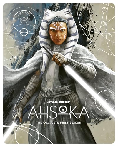 Star Wars Ahsoka Season 1 4K UHD + Blu ray Steelbook (Disney+ Original) (includes Artcards) [Blu-ray] [Region Free]