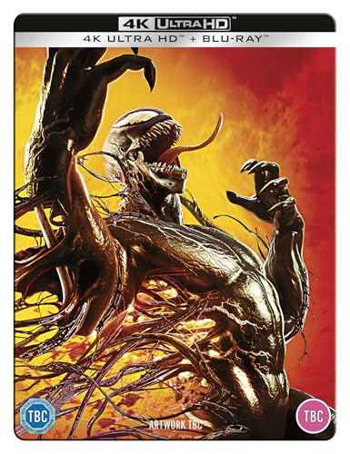 Venom: The Last Dance 4K UHD plus Blu ray Steelbook [Blu-ray] [Region A & B & C]