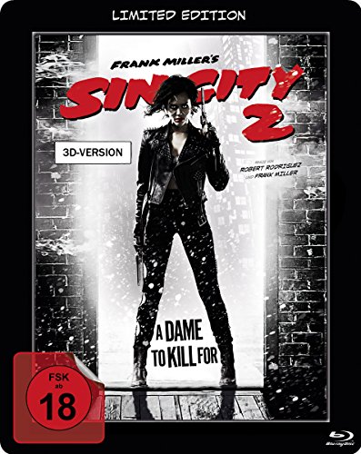 Sin City 2: A Dame to Kill For (Blu-ray 3D, Limited Edition, Steelbook) [German Version]