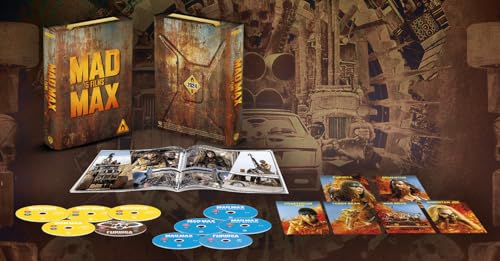 Mad Max 5-Film Petrol Can Collector's Edition [4K Ultra HD][1979] [Blu-ray] [Region Free]