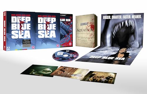 Deep Blue Sea Limited Edition 4K UHD [Blu-ray] [Region Free]