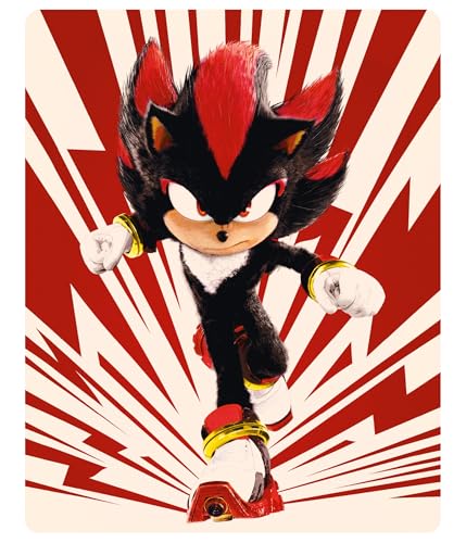 Sonic the Hedgehog 3 4K UHD Steelbook [Blu-ray] [Region A & B & C]