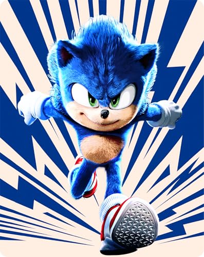 Sonic the Hedgehog 3 4K UHD Steelbook [Blu-ray] [Region A & B & C]