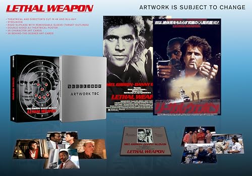 Lethal Weapon Collector's Edition with Steelbook [4K Ultra HD] [1987] [Blu-ray] [Region Free]