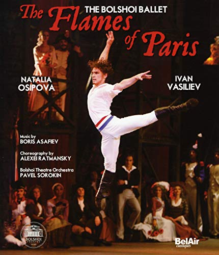Les Flammes De Paris (Osipova/Savin/Vasiliev/Bolshoi Ballet) [Blu-ray] [2010] [Region Free]