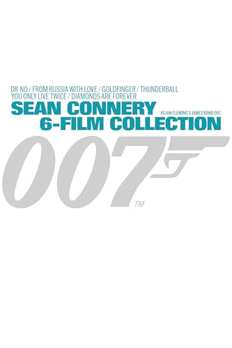James Bond: Sean Connery 6-Film Collection Steelbook Library Case [4K Ultra HD][1962] [Blu-ray]