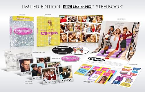 Clueless 4K UHD Steelbook Collectors Edition [Blu-ray] [Region A & B & C]