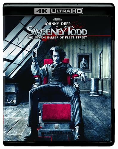 Sweeney Todd: The Demon Barber of Fleet Street [4K Ultra HD] [2007] [Blu-ray]