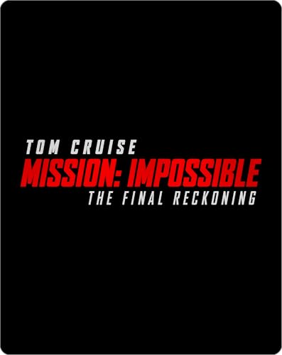 Mission: Impossible - The Final Reckoning 4K UHD Steelbook [Blu-ray] [Region A & B & C]