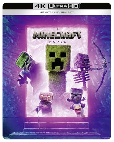 Minecraft Portal Steelbook [4K Ultra HD] [2025] [Blu-ray]