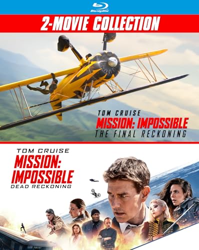 Mission: Impossible - Dead Reckoning & The Final Reckoning 2-Movie Collection [Blu-ray] [Region A & B & C]